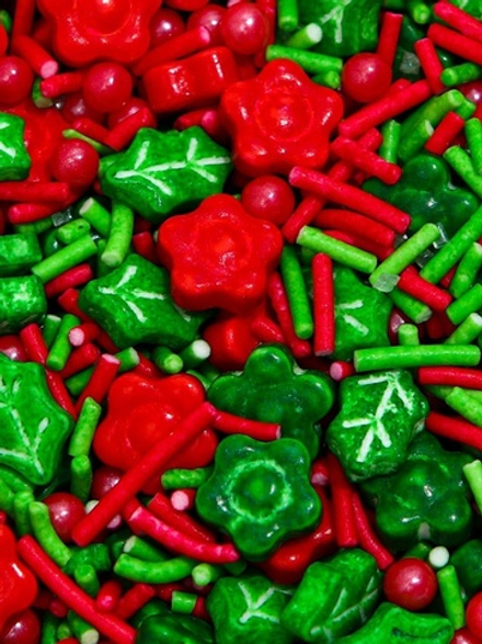 Посыпка кондитерская «Новогодняя омела», 50 г