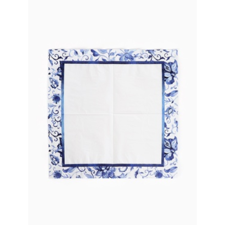 Салфетки двухслойные Орнамент Белый