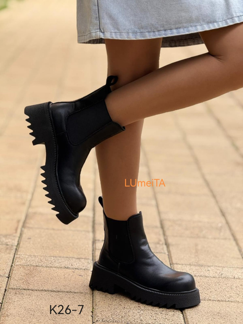 Ботинки нат. кожа по 6 пар (36-40)р./ 26-7