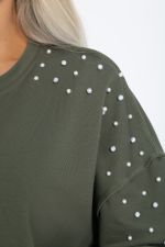 Свитшот Бьянка (хаки) Б12366-1 LT Collection