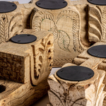 Подсвечник серебристого цвета Argeen