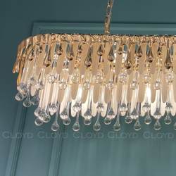 Люстра Cloyd CAPULETTI C14 / шир. 103 см - золото (арт.11256)