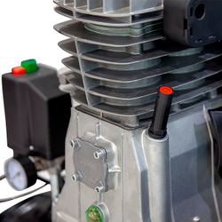 WDK-91054 Компрессор поршневой с ременным приводом: 541 л/мин, 3 КВт, 380 В, ресивер 100 л