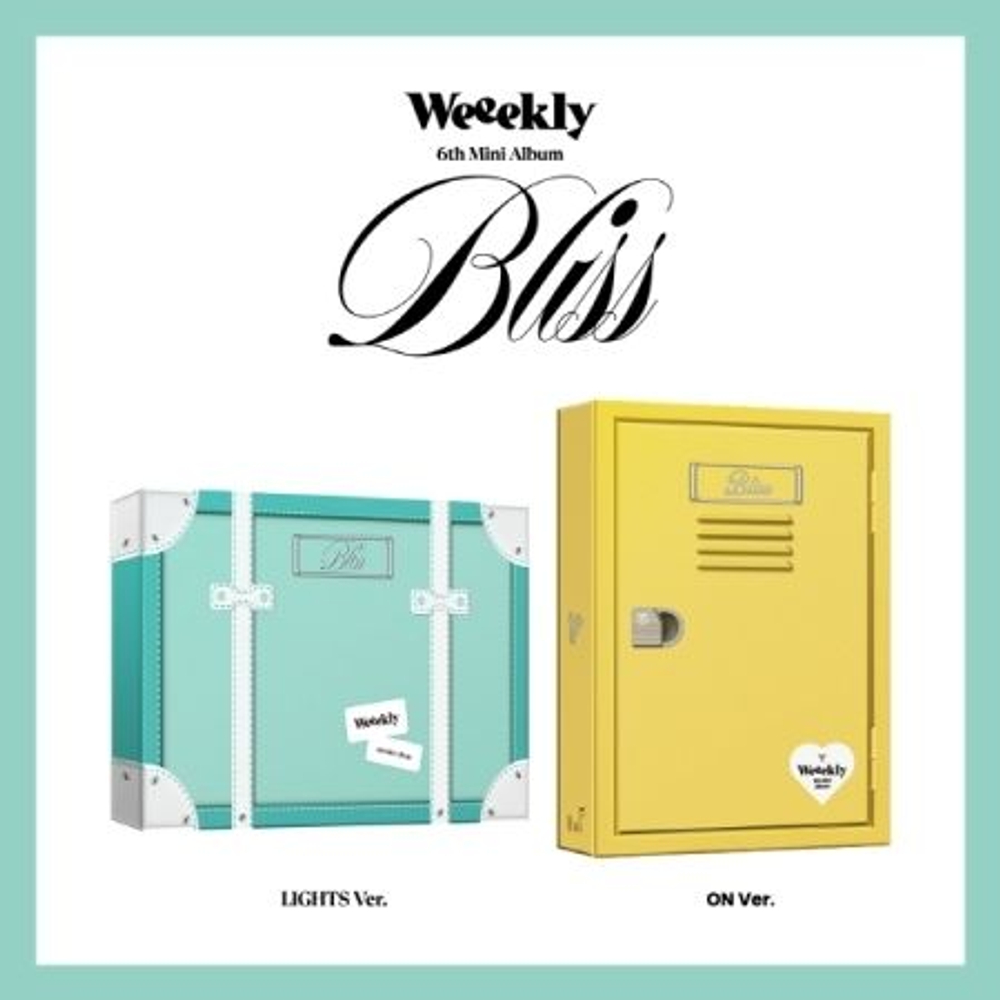 Альбом WEEEKLY - Bliss 6th Mini Album 2 Version SET