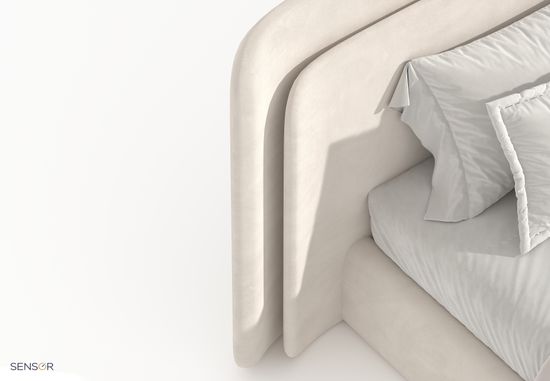 Кровать Эскада с широким изголовьем