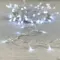 Светодиодная нить 100 холодных белых LED ламп, 10 м., 24В., прозрачный провод ПВХ, LTC (PST100-10-1W)