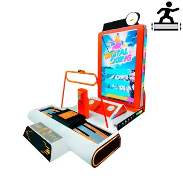 Симулятор горных лыж с видео игрой