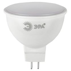 Лампа светодиодная ЭРА RED LINE LED MR16-7W-865-GU5.3 R 7Вт софит холодный дневной свет GU5.3 | Лампы cветодиодные Точечные (Софиты) (MR, PAR)