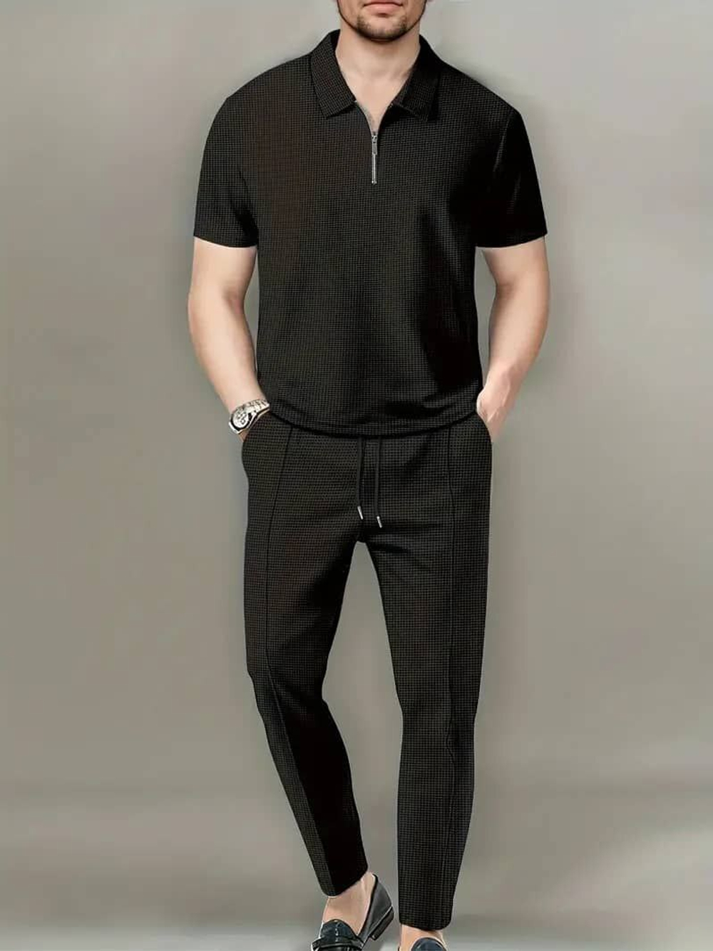 Стильный мужской костюм-двойка "В стиле"