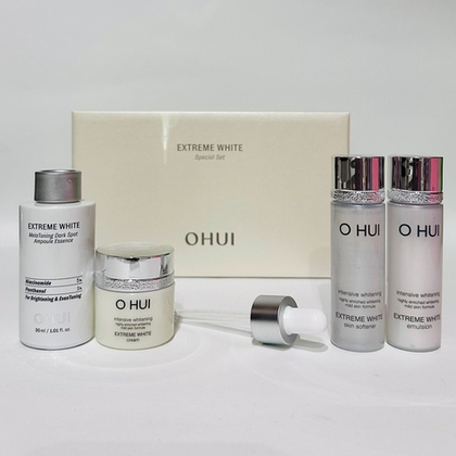 Эссенция осветляющая O HUI EXTREME WHITE Mela Toning Dark Spot Ampoule.