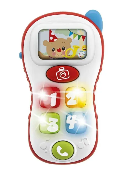 Игрушка музыкальная развивающая Chicco Говорящий телефон
