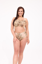 Оригинальный бюстгальтер-топ (Размер: 75G) (Цвет: телесный)