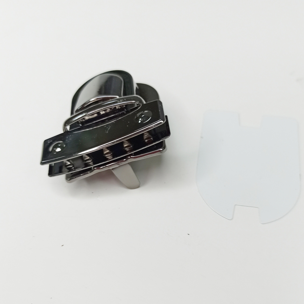 Замок-защелка на зажимах 42*50 Черный никель