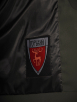 Тренч плащ утепленный демисезонный город горький хаки зеленый