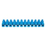 Клеммная винтовая колодка KВ-25 10-25, ток 60 A, полипропилен синий REXANT (10 шт./уп.)