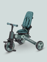 Трехколесный велосипед Micro с родительской ручкой, синий