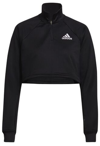 Женская теннисная футболка (dł. Рукава) Adidas Melbourne Match Shrug - черный