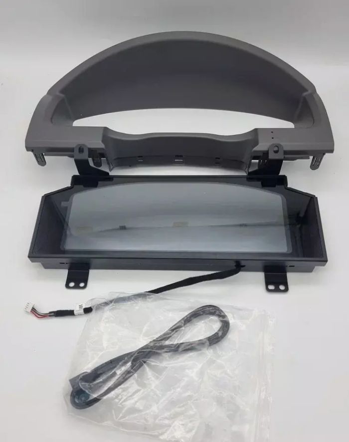 Электронная панель приборов Toyoya Land Cruiser 200 2015-2021 - Kuberg NH-LCD-T02 с сенсорным LCD / ЖК 12.3" экраном QLED