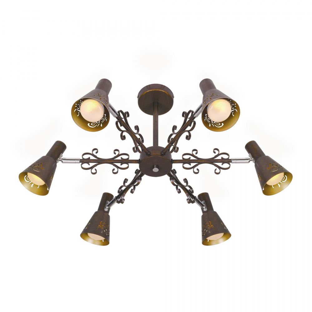 Citilux Дункан CL529161 Люстра на штанге Коричневая