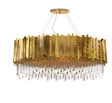 Chandelier EMPIRE OVAL  (suspension) by Luxxu