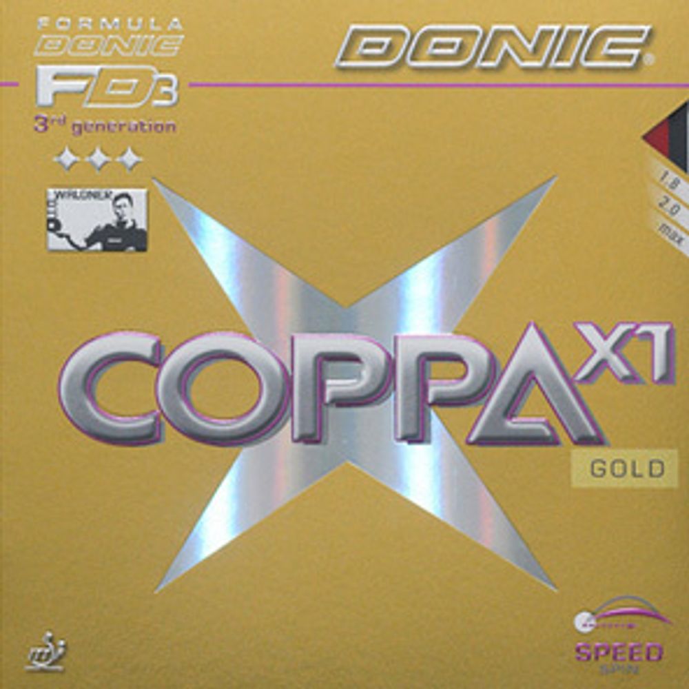 DONIC Coppa X1 ( Gold )