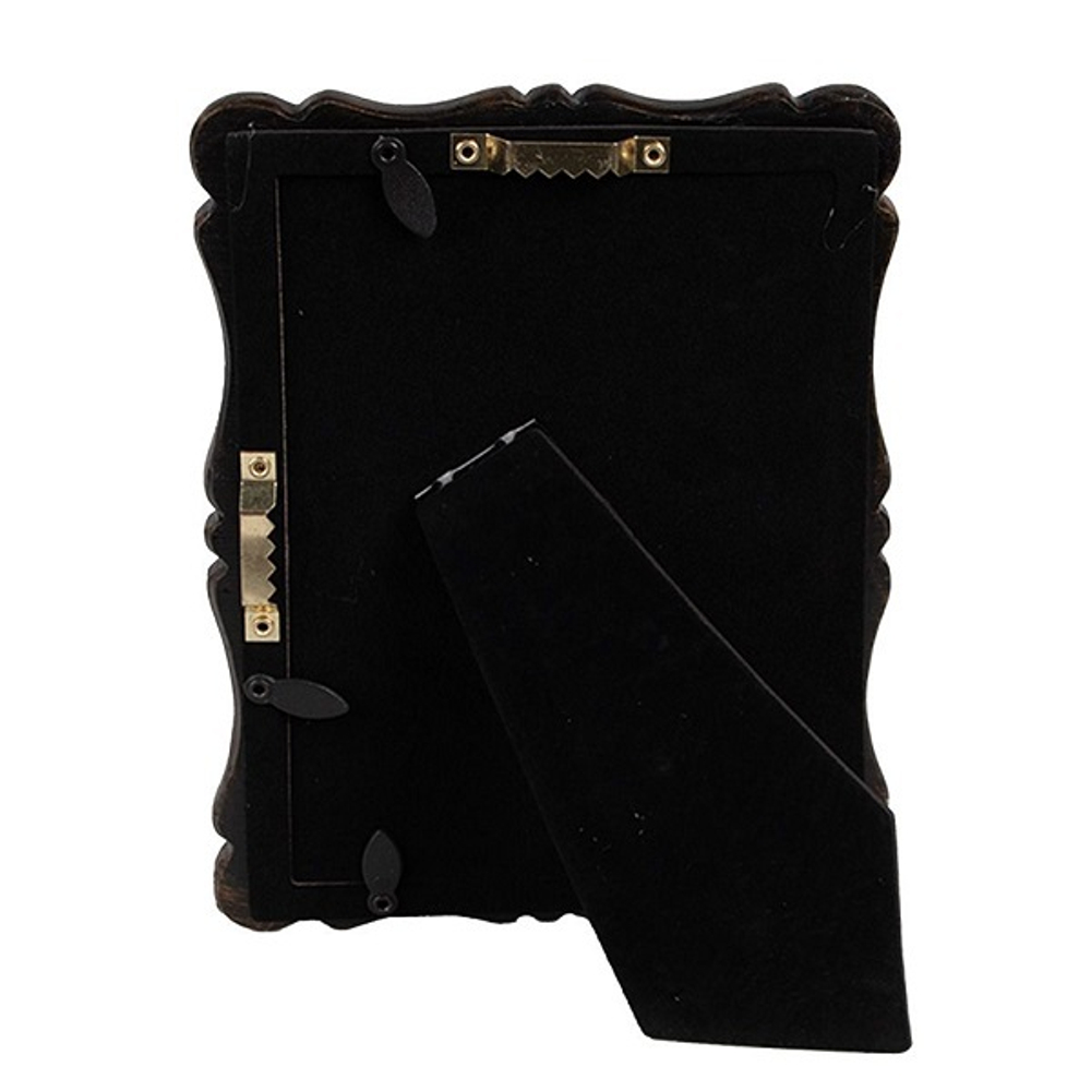 Фоторамка "Алис" малая 14x2x19см (Фото 10x15см) Поликерамика/стекло