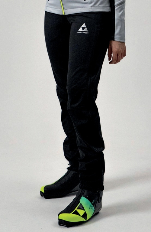 Женские брюки FISCHER Softshell Light, черные GR8211-100