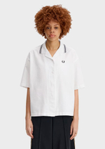 Рубашка FRED PERRY Tipped Placket Detail Shirt