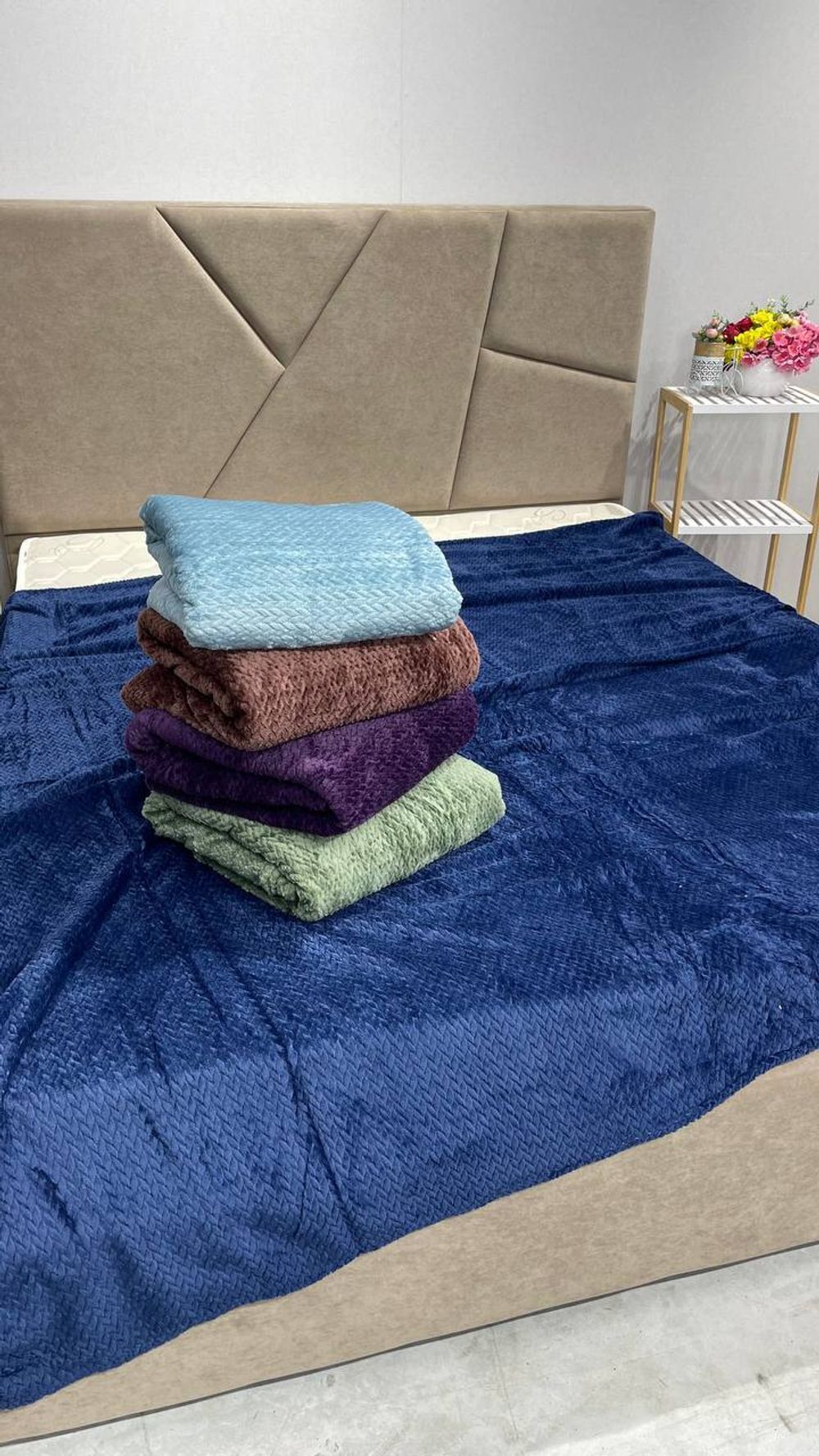 Плед Кит Косичка 1,5сп