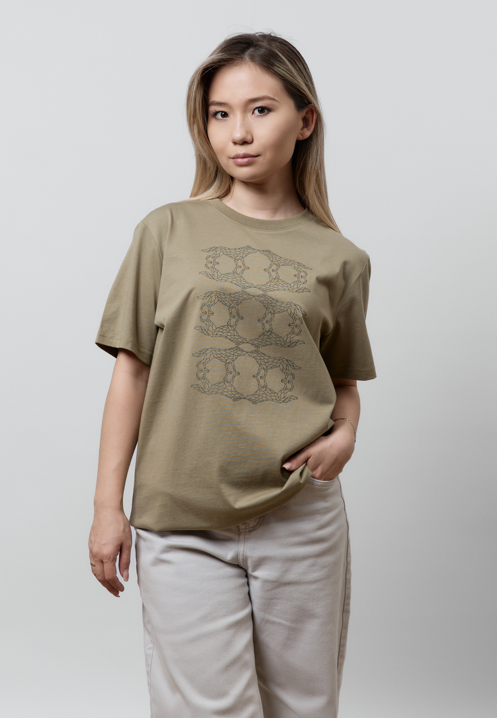 Футболка KOK BORI LIGHT KHAKI