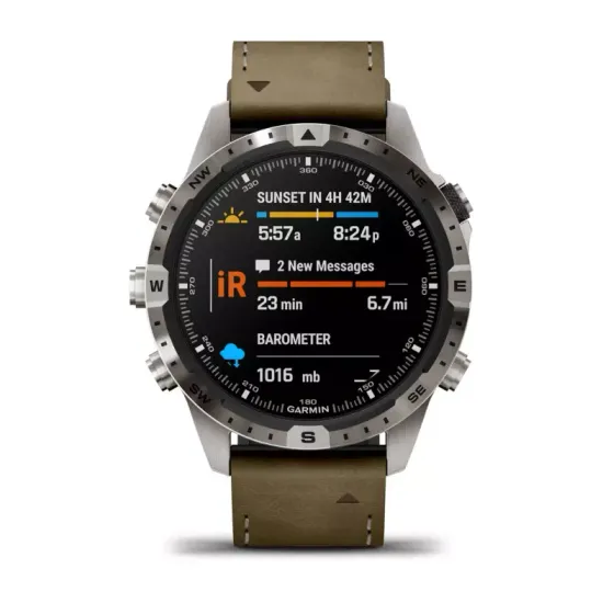 Люксовые мультиспортивные часы Garmin MARQ Adventurer Gen 2 (010-02648-31)