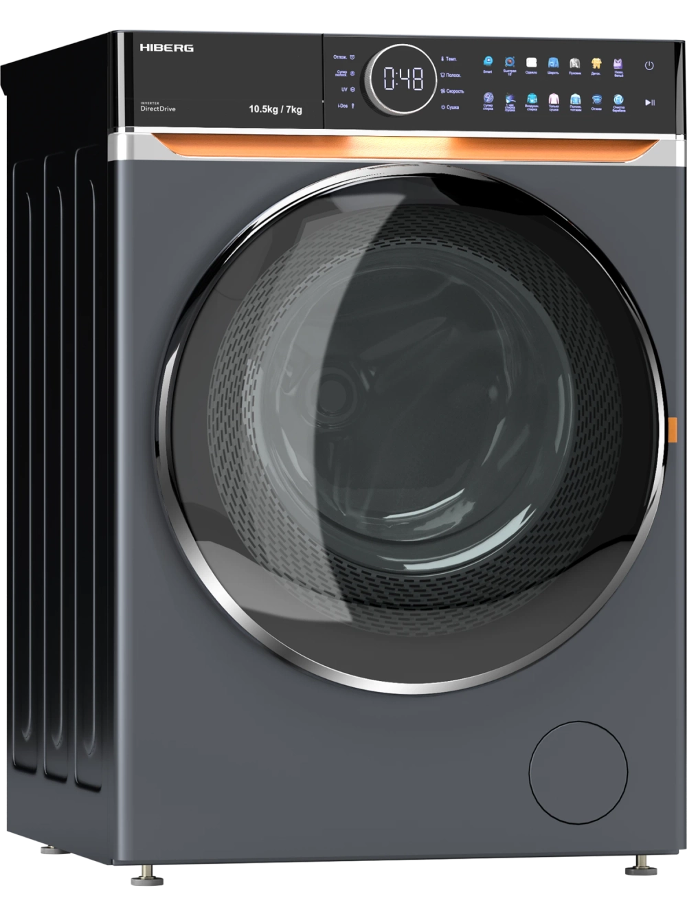Стиральная машина c сушкой Hiberg i-DDQ10 - 10714 Sd