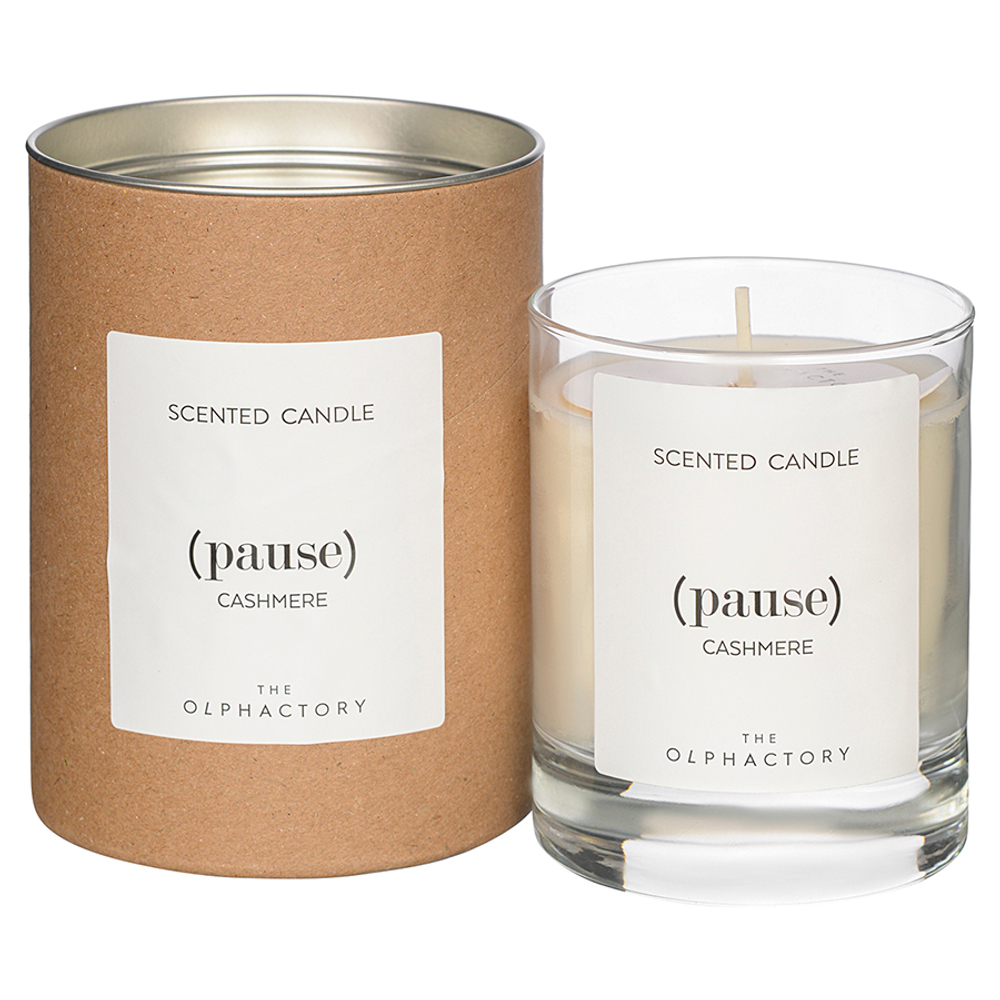 Свеча ароматическая 40ч Ambientair The Olphactory Pause Кашемир