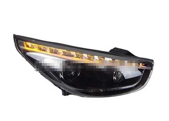 Передние фары Хендай IX35 2010-2015 V9 Type [Комплект Л+П; ходовые огни; FULL LED]