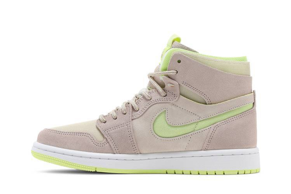 Кроссовки Jordan Air Jordan 1 High Zoom Air Cmft "Lemon Twist" (Женская размерная сетка)