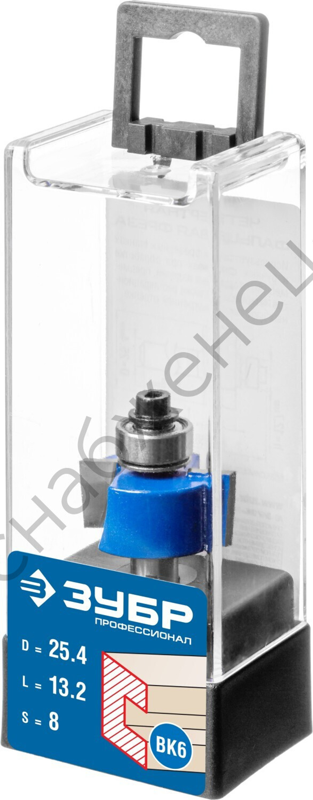 ЗУБР 25.4x13мм, хвостовик 8мм, фреза фальцевая