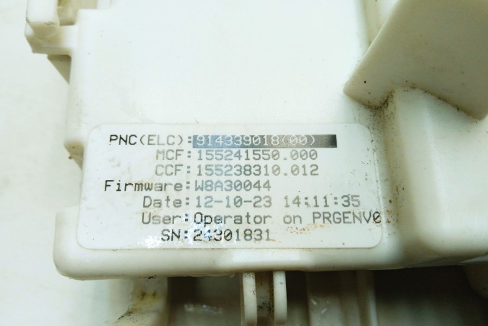 EWS1254E кт145 Электронный модуль для стиральной машины Electrolux 914339018 б/у