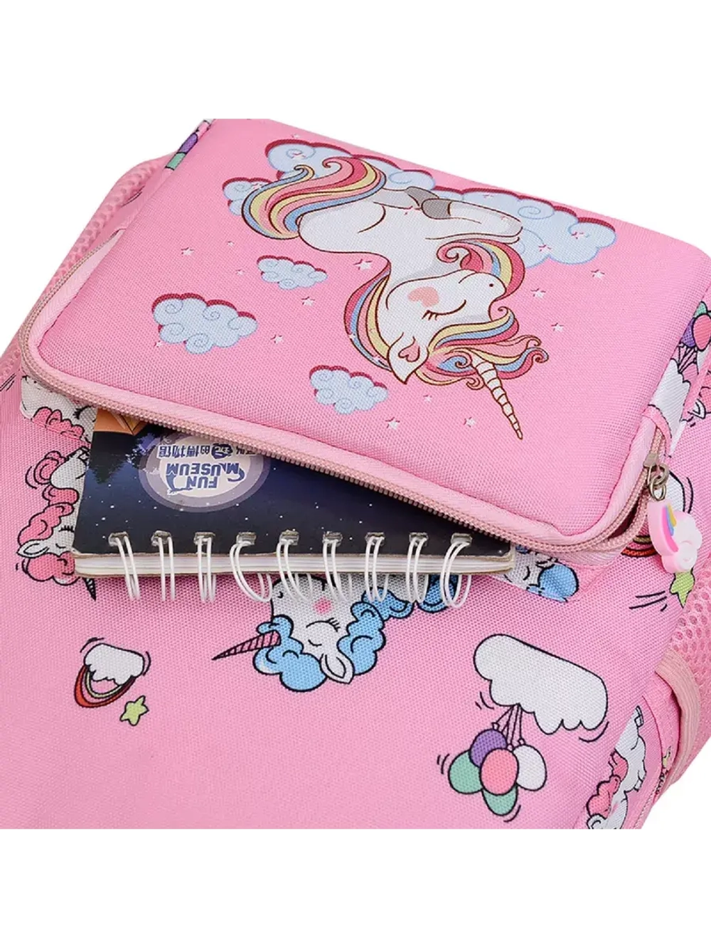 Детский рюкзак для девочки с единорогом портфель ранец.