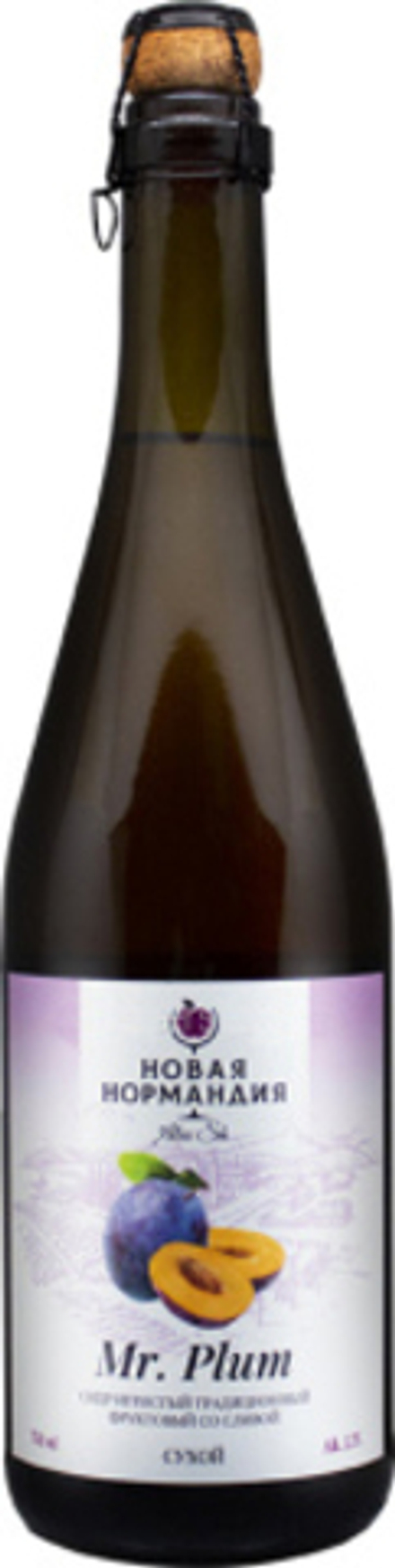 Сидр Русская Нормандия Мистер Плам / Cider Russkaya Normandiya Mr. Plum 0.75 - стекло
