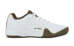 Женские теннисные кроссовки Yonex Power Cushion Eclipsion 5 - white/brown