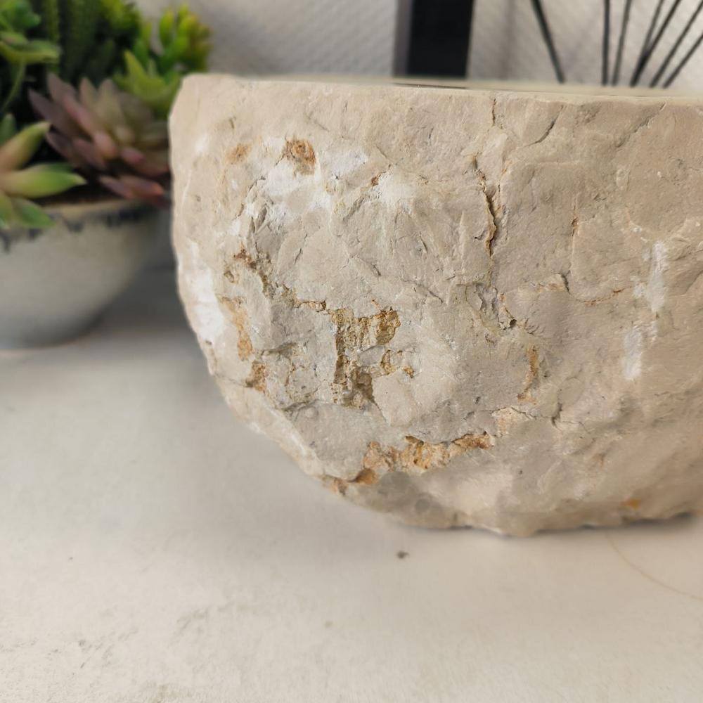 Раковина из мрамора Erozy Cream EM-64983 32*31*15 0867
