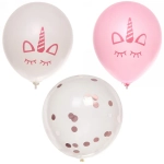 Воздушные шары 5 шт, 12»/25см «Розовая нежность»