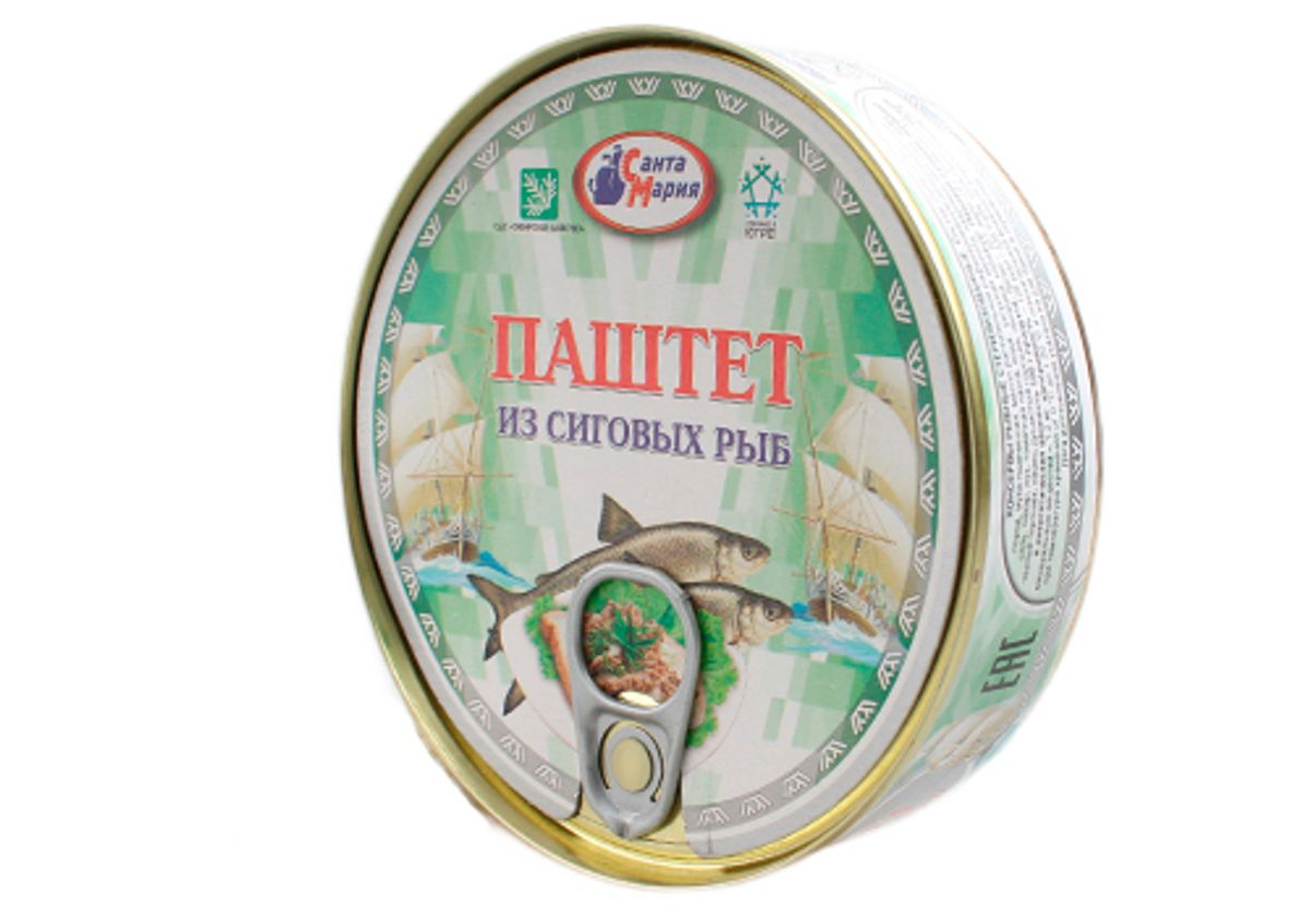 Паштет из сиговых рыб, 170г