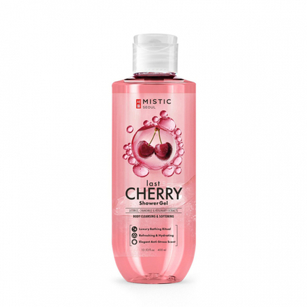 MISTIC Last Cherry Shower Gel Гель для душа "Поздняя Вишня" с экстрактами солодки и ромашки 400мл