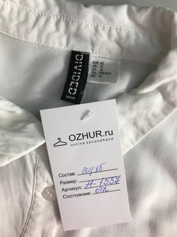 Блузка H&M легкая, маркировка 42 eur, на 48/50 размер