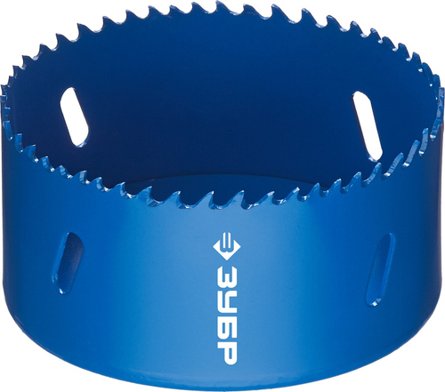 ЗУБР 89мм, коронка биметаллическая, быстрорежущая сталь