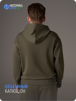 Худи с капюшоном мужская ТР, хаки