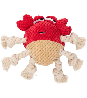 Mr.Kranch Игрушка для собак Краб 22*20см. красная (34004)