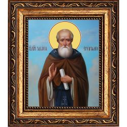 Захария Египтянин Скитский преподобный. Икона на холсте
