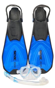 Набор для снорклинга Seac Zoom set маска/трубка/ласты синий